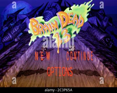 Brain Dead 13 - Sony Playstation 1 PS1 PSX - Editorial use only Stock Photo  - Alamy