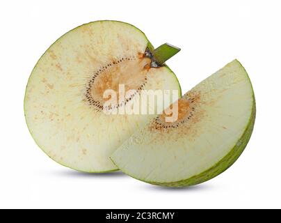 Breadfruit isolated on white background Stock Photo