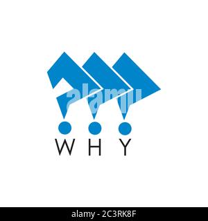 question mark simple geometric design symbol vector Stock Vector