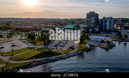 Spirt Catcher at Sunset 2020 - Barrie Ontario Canada Stock Photo