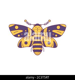 Fish oil line style Stock Vector