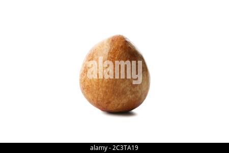 Stone of avocado isolated on white background Stock Photo