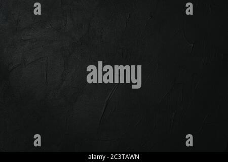 Old black background. Blackboard. Chalkboard texture. Concrete. Cement Stock Photo