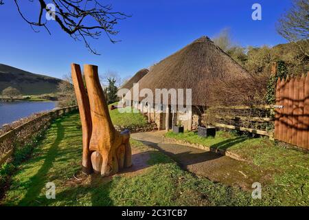 Ireland, County Limerick, Lough Gur Heritage Centre. Stock Photo