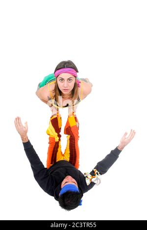 balance, acrobat, balances, acrobats Stock Photo - Alamy