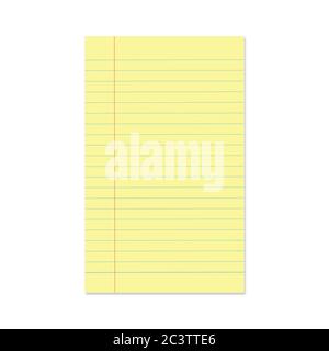 Vector illustration line of notebook for use as background Stock Vector