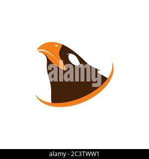 eagle vector design template illustration Stock Vector