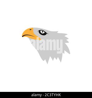 eagle vector design template illustration Stock Vector