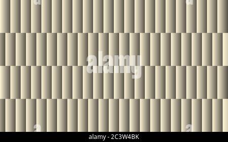 Brushed metal aluminum blocks grey and white colors, silver pattern bricks texture metallic wall, seamless virtual background for online conferences, Stock Vector