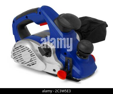 Electrical sander carpenter tool on white background Stock Photo