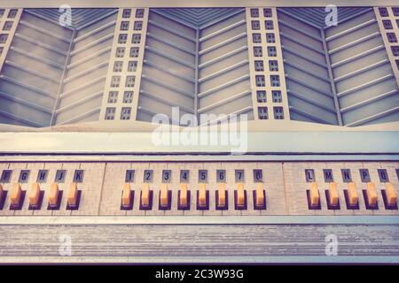 Retro styled image of the front of an old jukebox Stock Photo