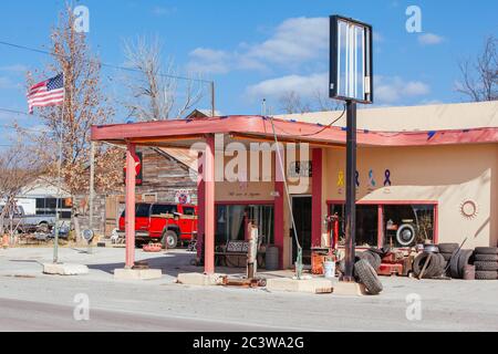 Camp Wood in Texas USA Stock Photo