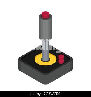 Computer Video Game Joystick. Vector illustration Stock Vector