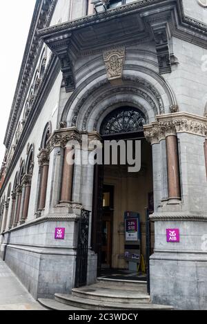 Dublin, Ireland - December 30, 2019: Bank branch of the Allied Irish Banks (AIB) in Dublin, Ireland Stock Photo