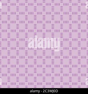 Vector seamless pattern texture background with geometric shapes, colored in purple colors. Stock Vector