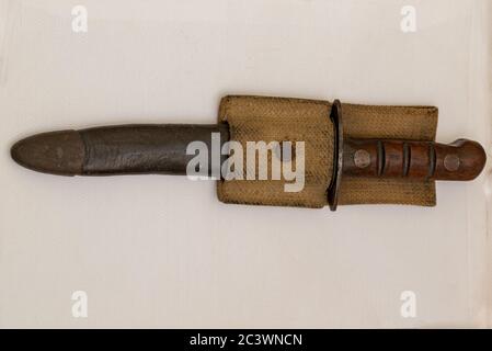 ww2 Indian paratrooper knife Stock Photo