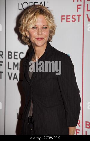 NEW YORK - APRIL 25: Actress Meg Ryan attend the premiere for 'Serious Moonlight' during the 2009 Tribeca Film Festival at BMCC Tribeca PAC on April 2 Stock Photo