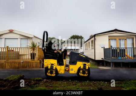 Sunnyholme Caravan Park in Newcastle Co. Down, which is ...