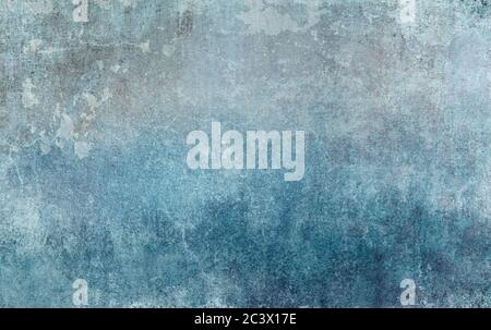 Old blue wall grunge background Stock Photo