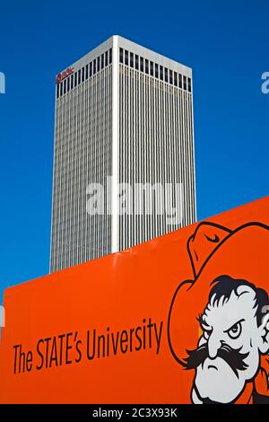 Bok Tower, Downtown Tulsa, Oklahoma, USA Stock Photo