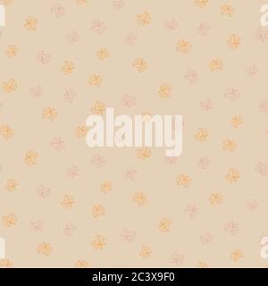 simple butterflies ditsy seamless vector pattern Stock Vector