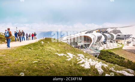 Monte Baldo summit (Lake Garda) Stock Photo