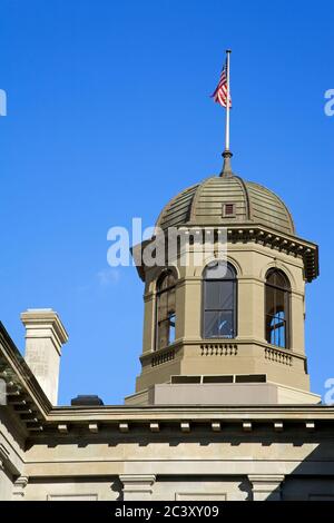 Dome of The Pioneer Courthouse (Court of Appeals) in the Downtown District of Portland, Oregon, USA Stock Photo
