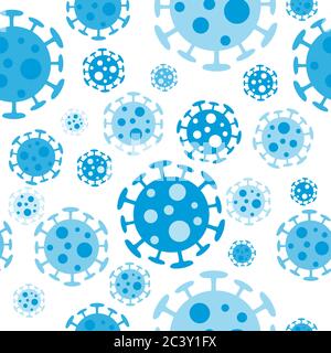 Covid-19 Danger Signs Set Stock Vector