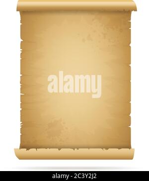 Old paper page Stock Vector