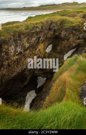 Fairy Bridges at Donegal Ireland Stock Photo