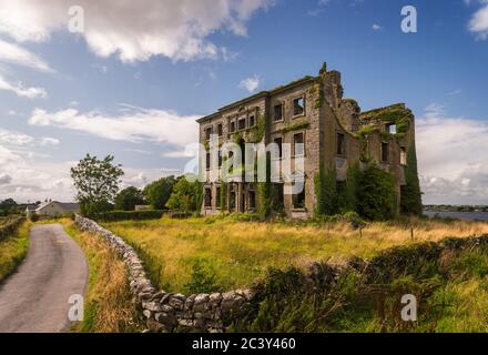 Tyrone house in Kilcolgan Ireland Stock Photo