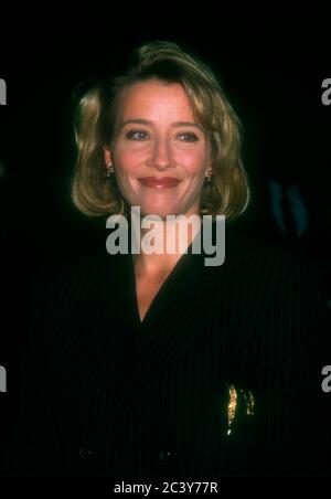 Los Angeles, California, USA 2nd November 1995 Actress Emma Thompson attends 'Carrington' Premiere on November 2, 1995 at Director's Guild of America in Los Angeles, California, USA. Photo by Barry King/Alamy Stock Photo Stock Photo