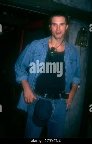 Burbank, California, USA 8th November 1995 Actor Austin Peck attends Days Of Our Lives 30th Anniversary Party and Cake Cutting on November 8, 1995 at The Burbank Studios in Burbank, California, USA. Photo by Barry King/Alamy Stock Photo Stock Photo