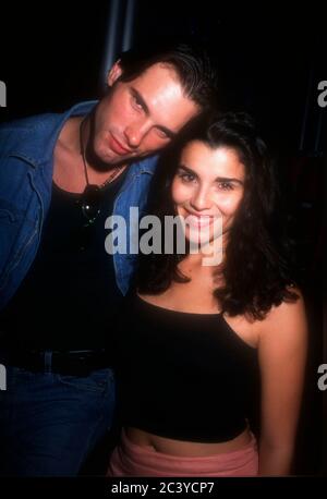 Burbank, California, USA 8th November 1995 Actor Austin Peck and actress Tara Crespo attend Days Of Our Lives 30th Anniversary Party and Cake Cutting on November 8, 1995 at The Burbank Studios in Burbank, California, USA. Photo by Barry King/Alamy Stock Photo Stock Photo