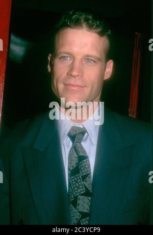 Burbank, California, USA 8th November 1995 Actor Mark Valley attends Days Of Our Lives 30th Anniversary Party and Cake Cutting on November 8, 1995 at The Burbank Studios in Burbank, California, USA. Photo by Barry King/Alamy Stock Photo Stock Photo