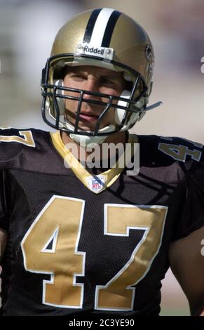 Tempe, United States. 03rd Oct, 2004. New Orleans Saints quarterback Aaron  Brooks takes snap during 34-10 loss to the Arizona Cardinals at Sun Devil  Stadium in Tempe, Ariz. on Sunday, Oct. 3