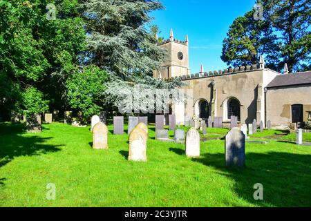 St Michael and All Angels' Church, Elton on the Hill, Nottinghamshire Stock Photo