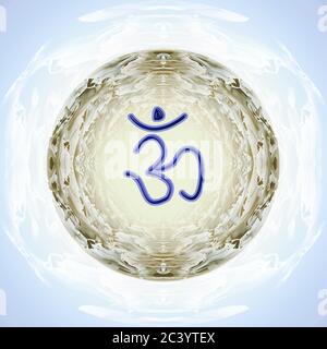 Download Om Symbol, Meditation Symbol, Yoga. Royalty-Free Stock