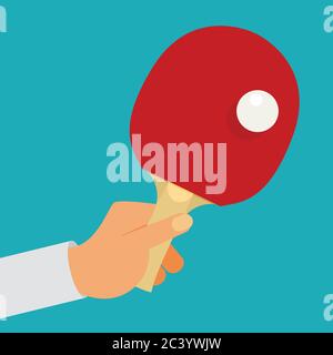 Table tennis flat vector Stock Vector Image & Art - Alamy