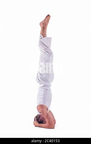 Supported Headstand: How to Practice Salamba Sirsasana