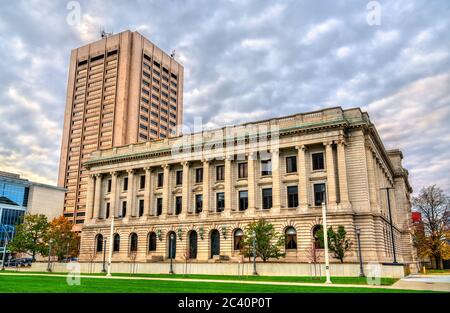 Cuyahoga County Courthouse in Cleveland, Ohio Stock Photo
