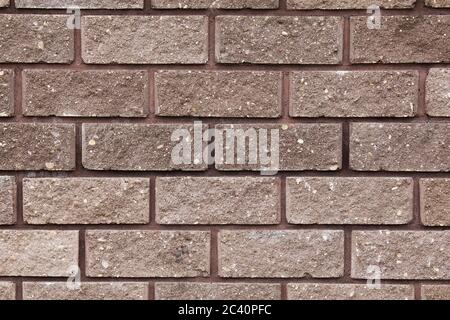 brown old brick wall. Grunge background. Bric. Rustic style Stock Photo