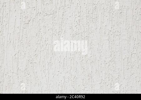 White cement texture stone concrete, rock plastered stucco wall painted flat fade pastel background white grey solid floor grain. Stock Photo