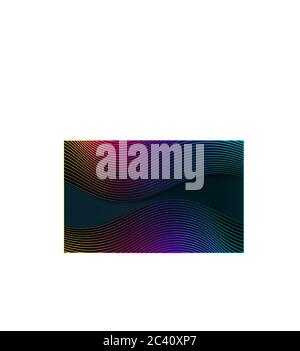 Abstract dark vector background, flow shadow wave for design brochure, website, flyer. Stock Vector