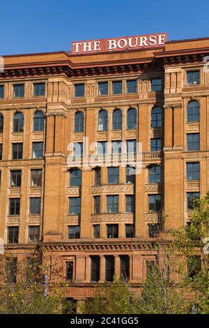 The Bourse Building, Old City District, Philadelphia, Pennsylvania, USA Stock Photo