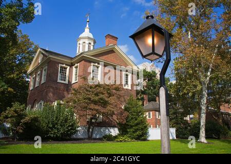 Carpenters' Hall, Independence National Historical Park, Old City District, Philadelphia, Pennsylvania, USA Stock Photo