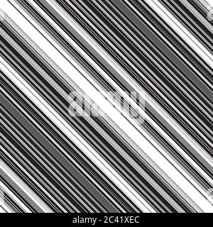 Pattern with diagonal gray stripes and outline Stock Vector