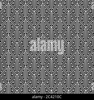 pattern design geometric seamless diamond background black and white vector web illustration eps10 illustrator Stock Vector