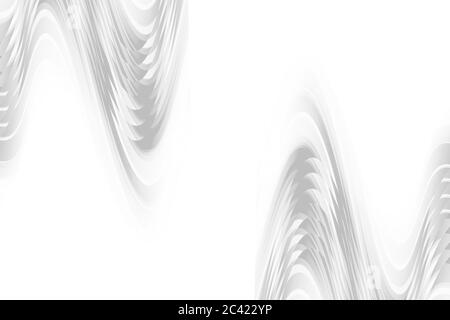 abstract white background with smooth lines Stock Photo