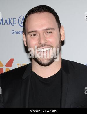 December 7, 2016, Beverly Hills, California, USA: Scooter Braun attends the 4th Annual Wishing Well Winter Gala. (Credit Image: © Billy Bennight/ZUMA Wire) Stock Photo